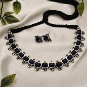 Midnight Sapphire Choker