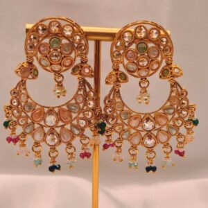 The Diamond-Dew Jhumar Multi Colour