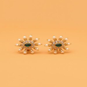 Sunburst Stud Green