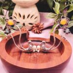 Mayura Bloom Ear-Wraps Multi Colour