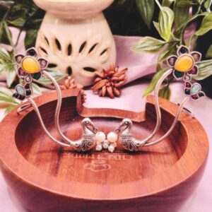 Mayura Bloom Ear-Wraps Multi Colour