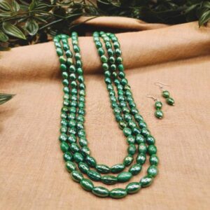 The Olive Luster Mala