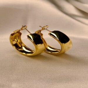 Nova Wide Hoops Golden