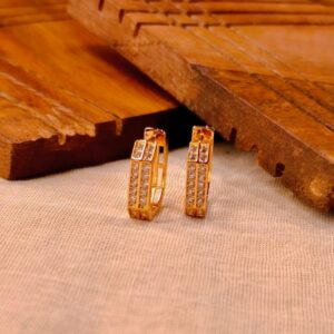 Prism Gold Hoops
