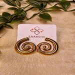 The Retro Swirl Studs