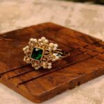 Midnight Empress Statement Ring (Green)