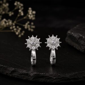 Tara Sunburst Clip-On Nath