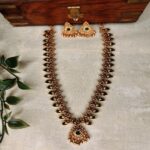 Antique Palakka Long Necklace Set