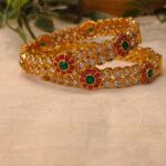 Ratnavali Navratan Style Screw Bangles