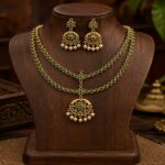 Emerald Blossom Attigai Set