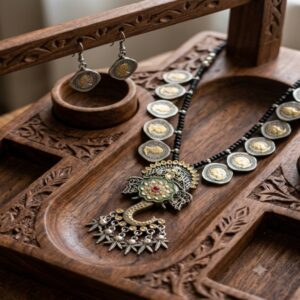Divine Ganesha Coin Haram Set