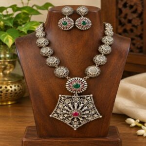 Dome Beads Statement Set